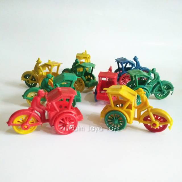 Jual Mainan Anak Becak - Mainan Anak Grosir Murah Bahan Plastik Mainan Anak Jadul Edukasi | Shopee Indonesia