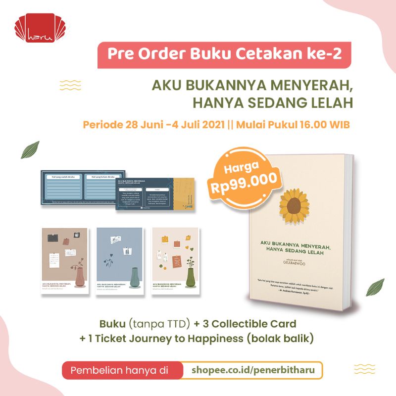 Aku Bukannya Menyerah, Hanya Sedang Lelah Shopee Indonesia