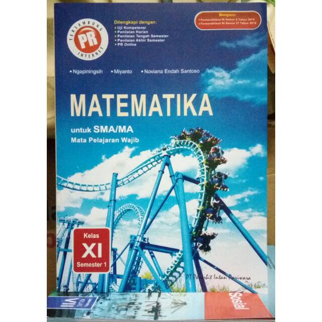 PR matematika wajib SMA/ma kls XI semester 1 | Shopee Indonesia