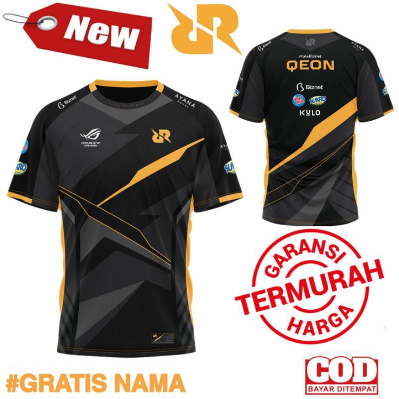 JERSEY RRQ DEWASA / ANAK TERBARU FREE NICK NAME / JERSEY