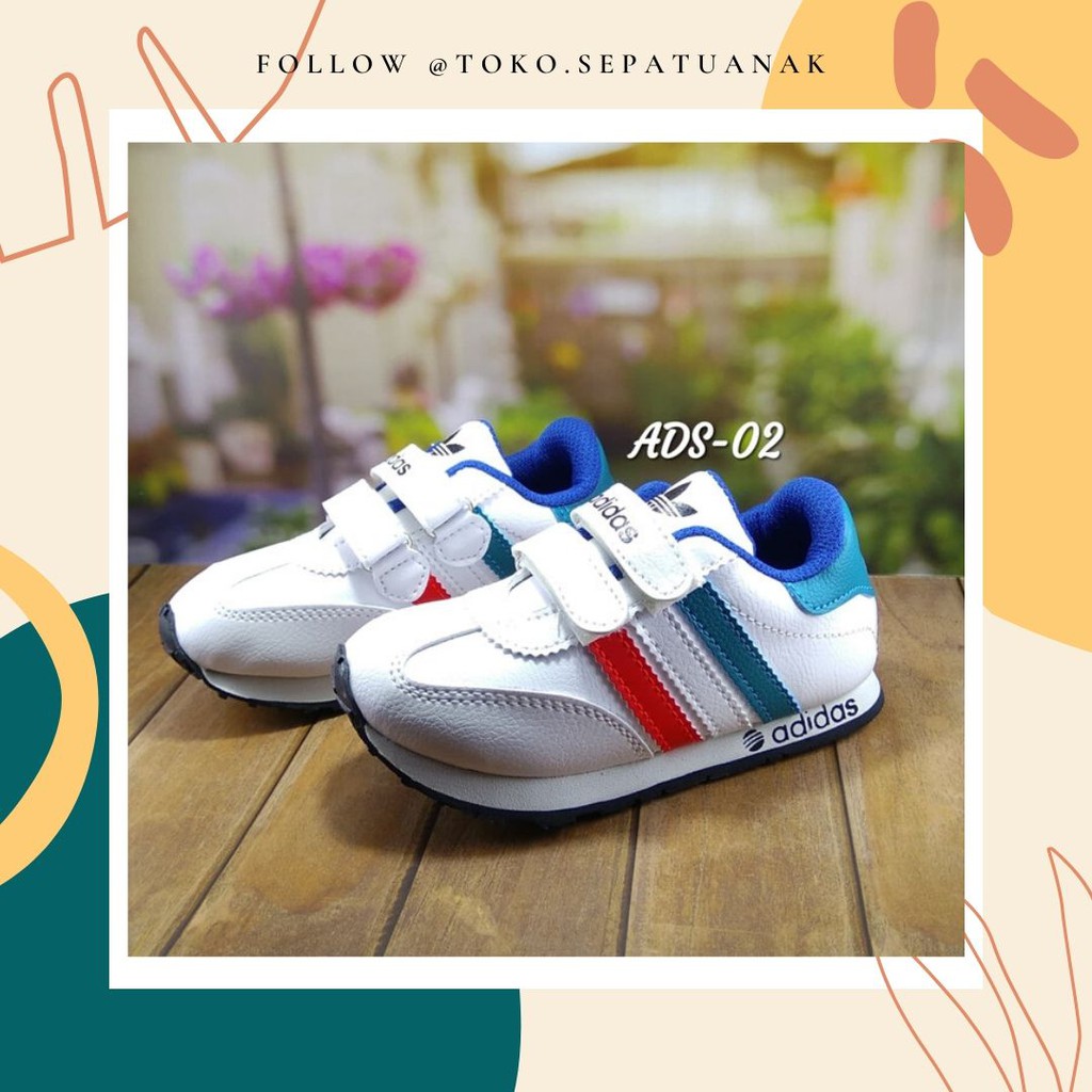 Sepatu Sneakers Anak Laki Perempuan Cowok Cewek 1 2 3 4 5 6 7 Tahun