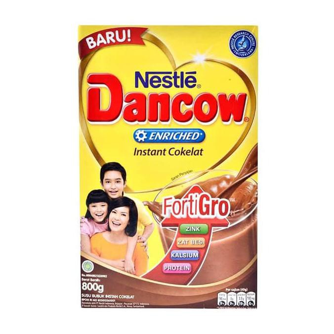 Jual Dancow Susu Coklat Dewasa Instant 800 Gr | Shopee Indonesia