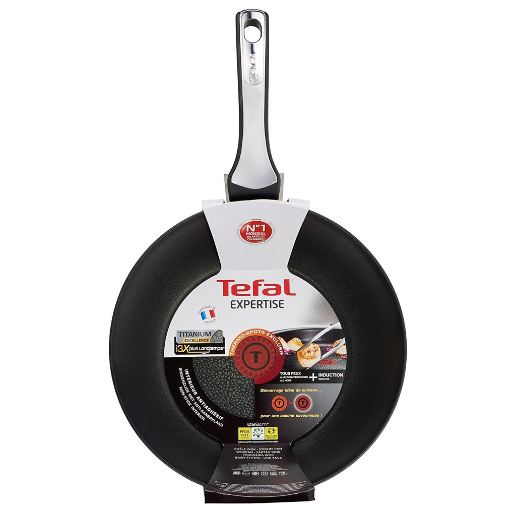 Jual Tefal Cw Expertise Frypan Black 28 Cm C62006 Made In France | Shopee Indonesia