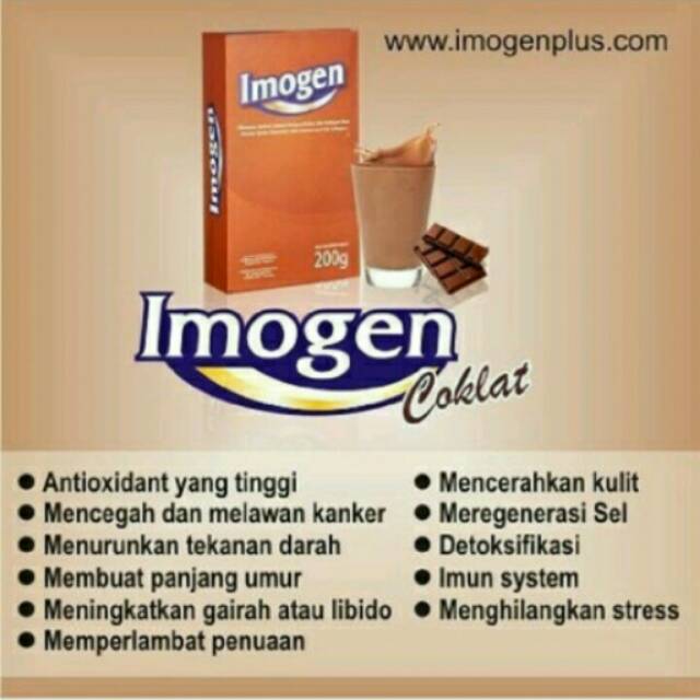 Jual Imogen Coklat Wajib Anda Coba. Kenapa? Karena Manfaatnya Yg Begitu Banyak Untuk Tubuh & Kecantikan. | Shopee Indonesia