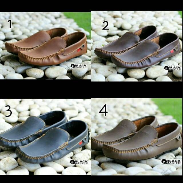 Sepatu Casual Mocassin Slipon Murah Blackmaster Gaya Santai Main