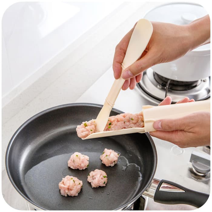 Alat Pembuat Bakso Bulat Ikan Daging Sapi Kuah / Meat Ball Maker