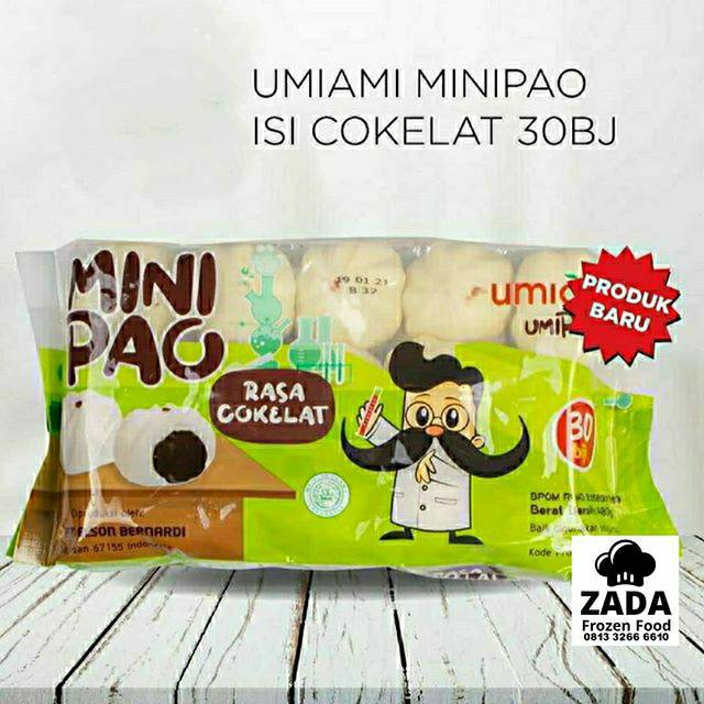 Jual Umiami Mini Pao Cokelat Isi 30 Pcs ⁣ | Shopee Indonesia