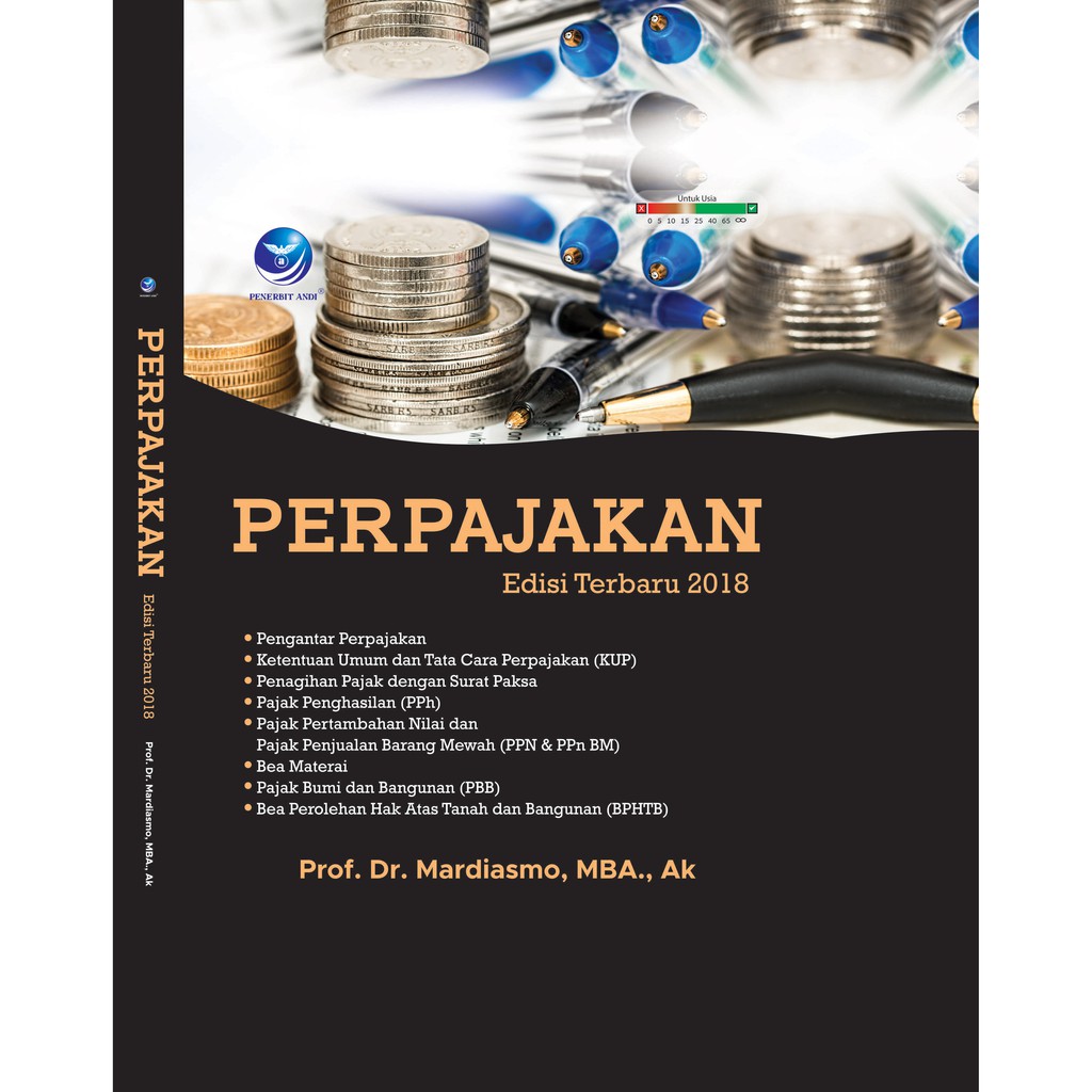 Jual Buku Buku Perpajakan Edisi Terbaru 2018 Mardiasmo Shopee Indonesia