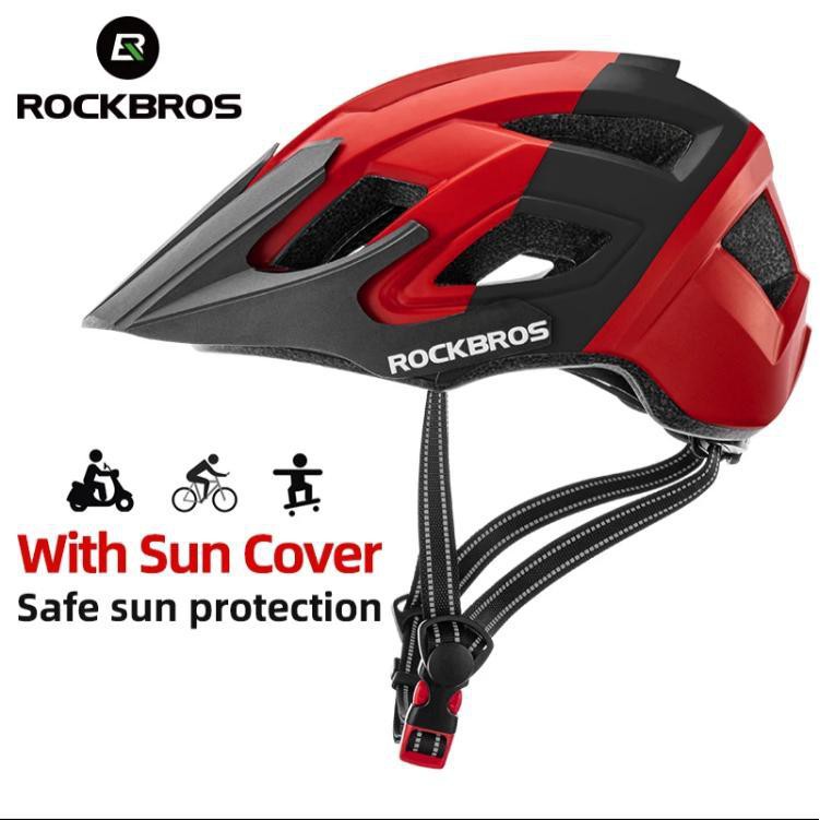 Jual Helm Sepeda Rockbros Lambot - Helm Sepeda Gunung Sepeda Balap Sepeda Lipat Skateboard | Shopee Indonesia