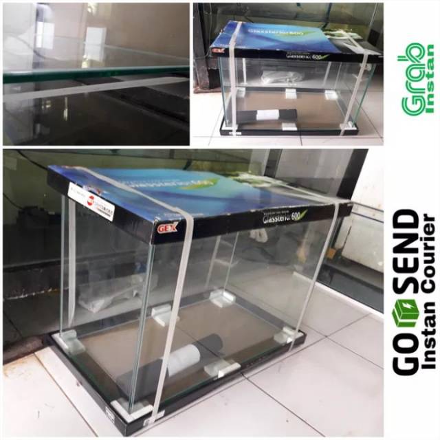 AQUARIUM GEXX 60X30X40 CM KACA FULL 6.MILI Shopee Indonesia