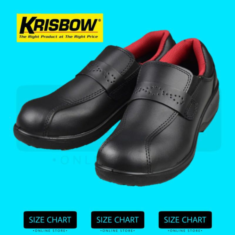 Jual KRISBOW Safety Shoes/Sepatu Pengaman Kerja Wanita Shopee Indonesia