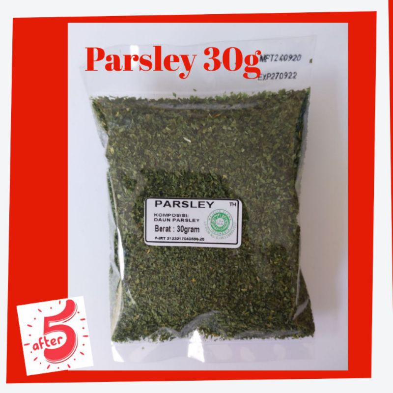 Parsley Flakes / Daun Parsley / Daun Peterseli 30g Shopee Indonesia