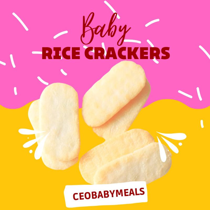 Jual SNACK SEHAT MPASI BABY RICE CRACKERS Shopee Indonesia