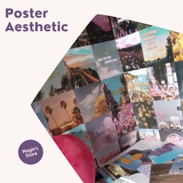 Jual Poster Aesthetic Cetak Foto Aesthetic Cetak Foto Ala Tumblr