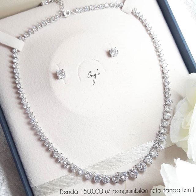 Jual Bridal Set / Perhiasan Set Pesta / Perhiasan Set / Wedding Set