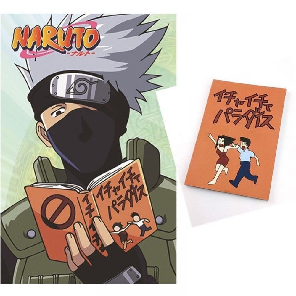 Jual Buku Tulis Naruto Notebook Kakashi Icha Icha Paradise Makeout Tactics Bergambar Fancy Note Book Diary Colourful Murid Anime Jiraiya Indonesia|Shopee Indonesia