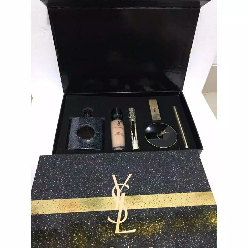 Jual Paket Ysl (Yves Saint Laurent) / Make Up Set Ysl / Kado Natal / Kado Ulang Tahun / Paket Seserahan | Shopee Indonesia