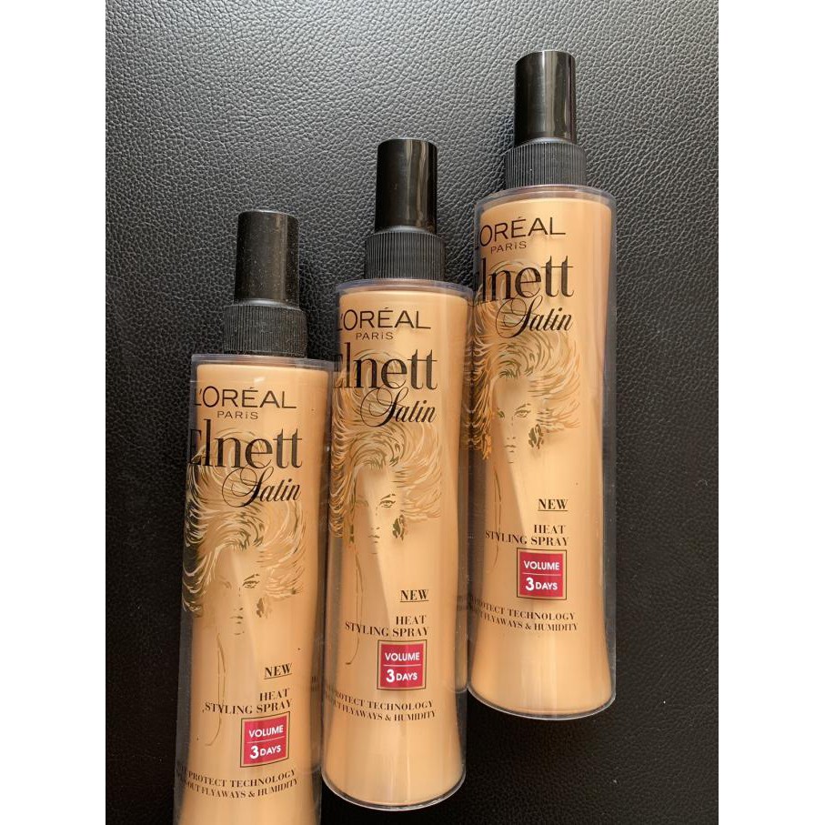 Jual Star Loreal Elnett Satin Spray 170Ml Heat Protector Ready Stock Promo | Shopee Indonesia
