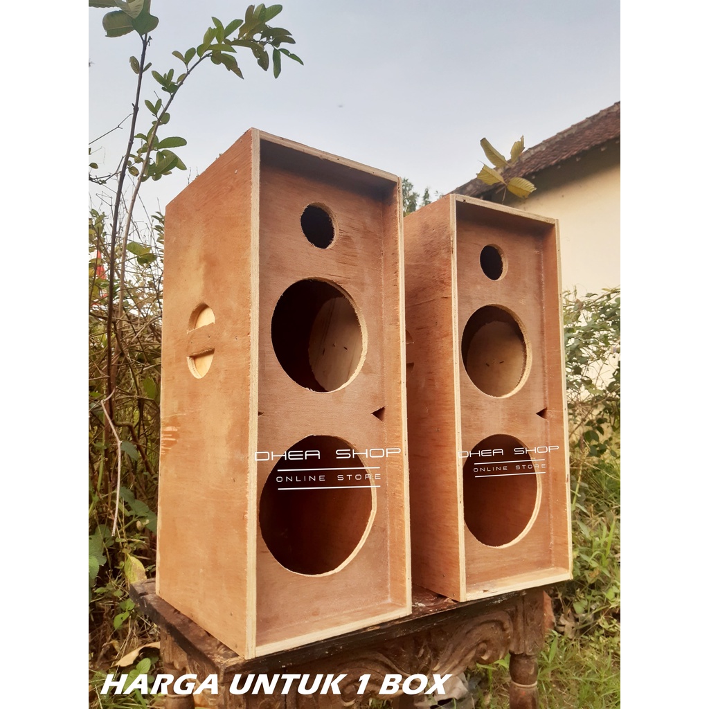 Jual Box Speaker 6inch 5inch dan Tweter // Box Speaker 3 Way Shopee