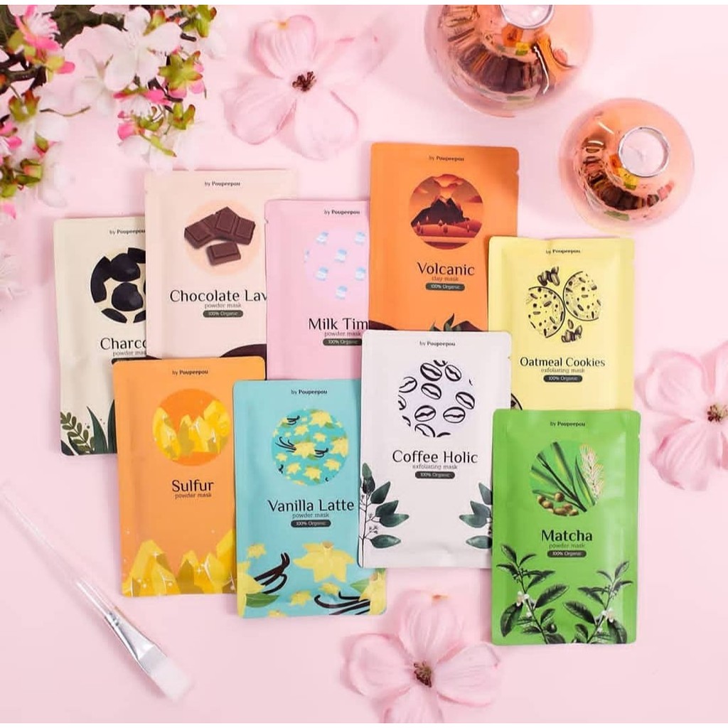 Poupeepou masker wajah 25GR Shopee Indonesia