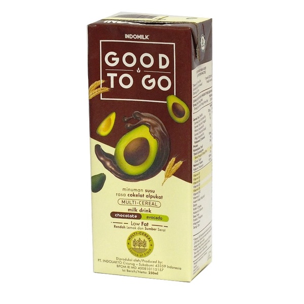 Jual Susu Good To Go Rasa Coklat Alpukat 250 Ml | Shopee Indonesia