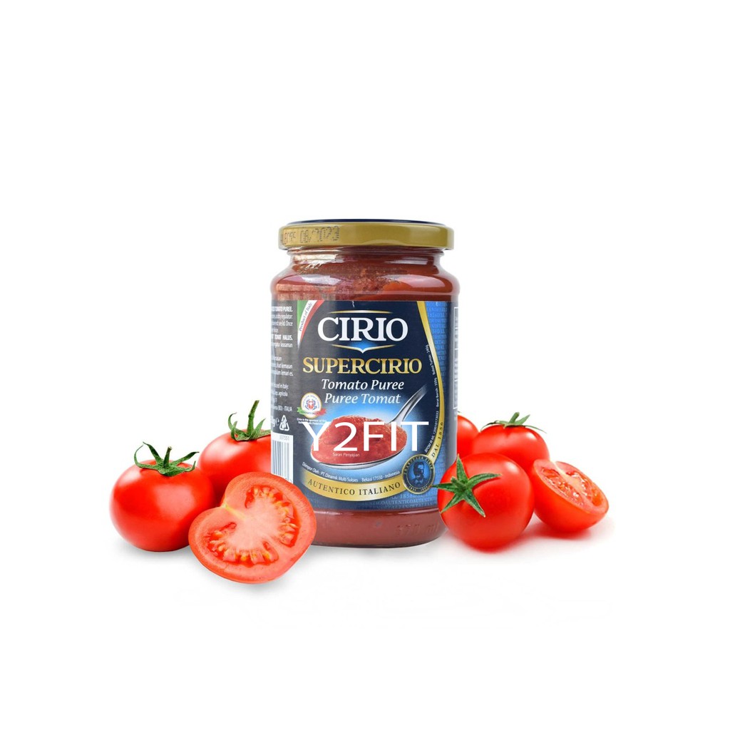 Jual CIRIO SUPERCIRIO TOMATO PUREE 350 GR TOMATO PASTE SAUS TOMAT
