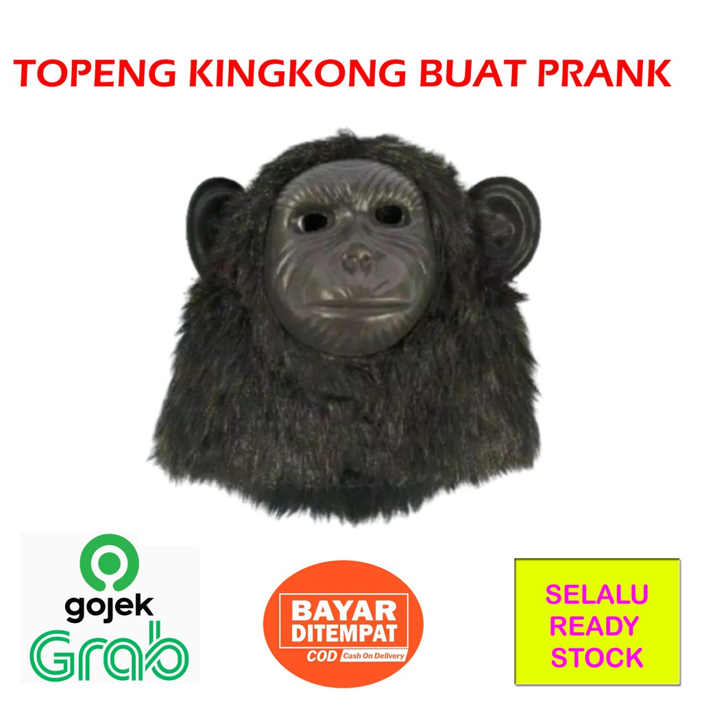 topeng gorila topeng monyet topeng urbex topeng kingkong