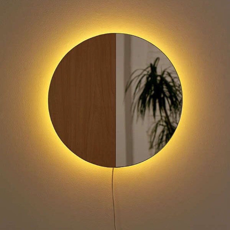 CERMIN AESTHETIC VINTAGE/CERMIN HIAS/CERMIN LAMPU/MIRROR