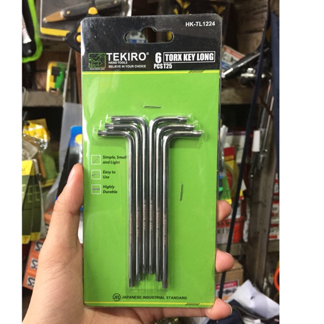 Kunci L Bintang T25 Panjang Long Tekiro Shopee Indonesia