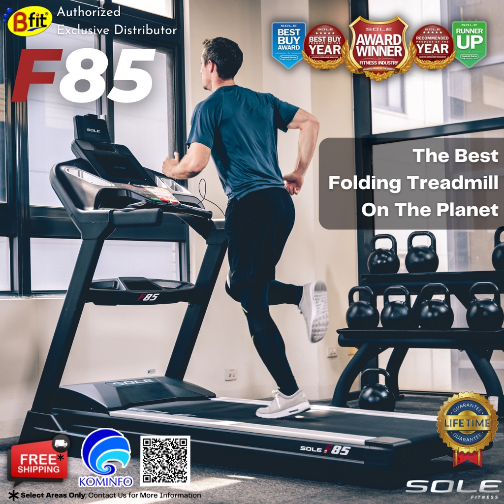 Jual SOLE USA F85 Alat Fitness Treadmill Listrik Premium (WiFi