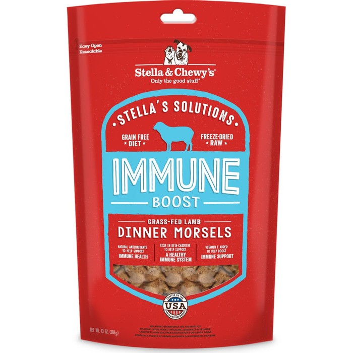 Jual Stella & Chewy's Solutions Immune Boost - Freeze Dried Raw Dog Food Indonesia|Shopee Indonesia