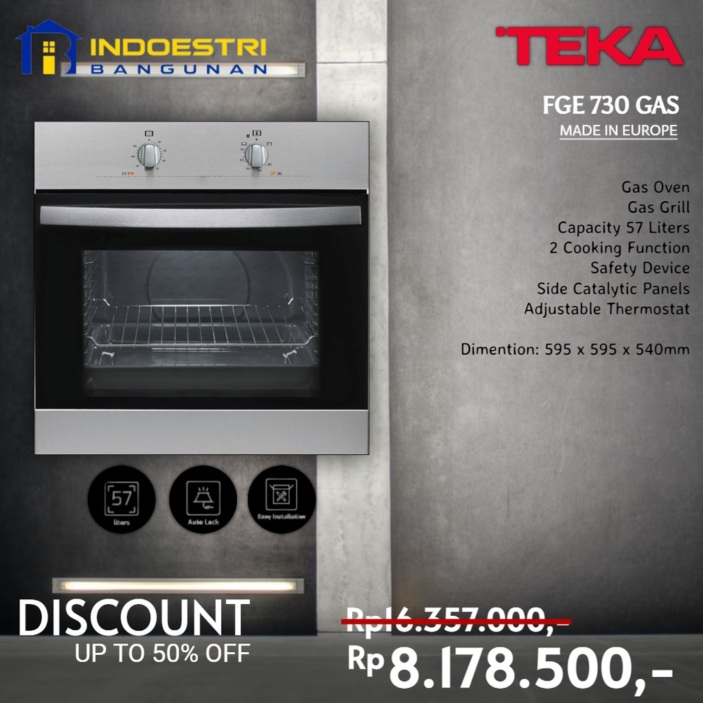 Harga Oven Tanam Gas Yang Bagus Dekat Sini