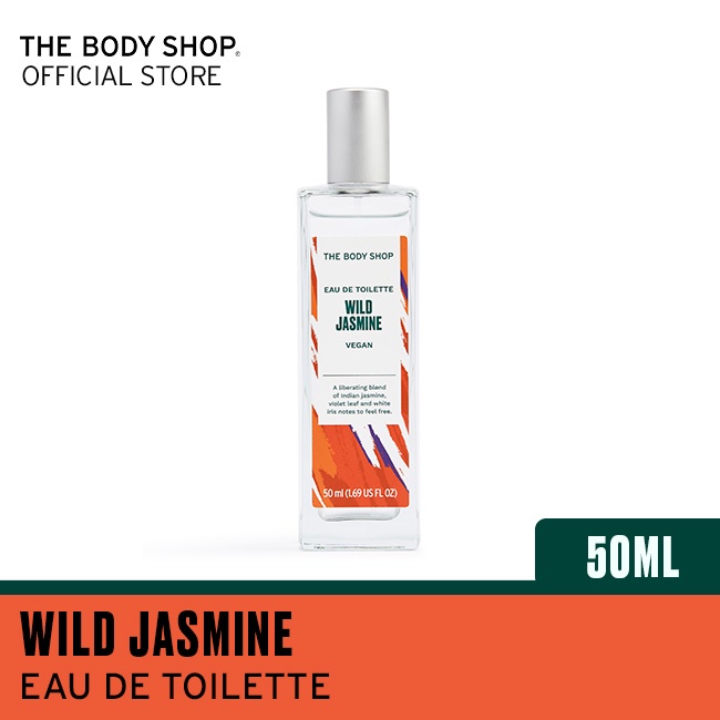 Jual The Body Shop Wild Jasmine Eau De Toilette Parfum EDT 50Ml