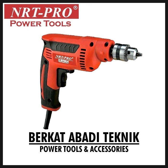 NRTPRO NORITA 450HD Bor Listrik 10mm Tangan Kayu Besi Electric Drill Bolak Balik 10 mm Mesin