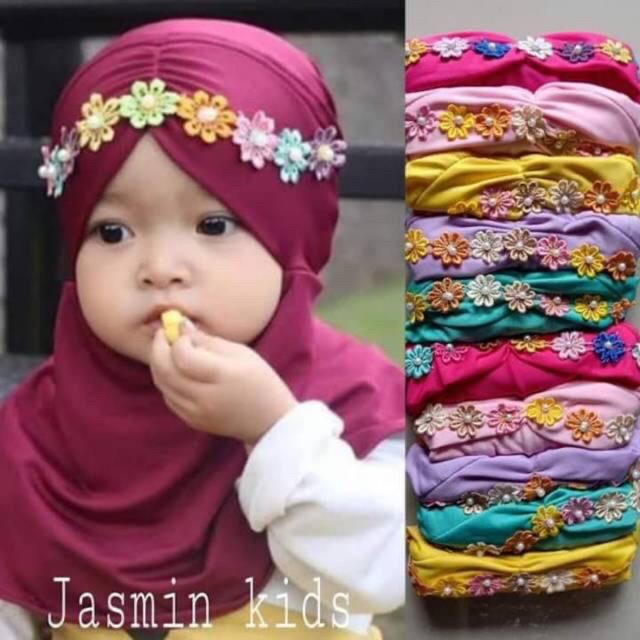 Jilbab anak lucu jasmin kid melati Shopee Indonesia