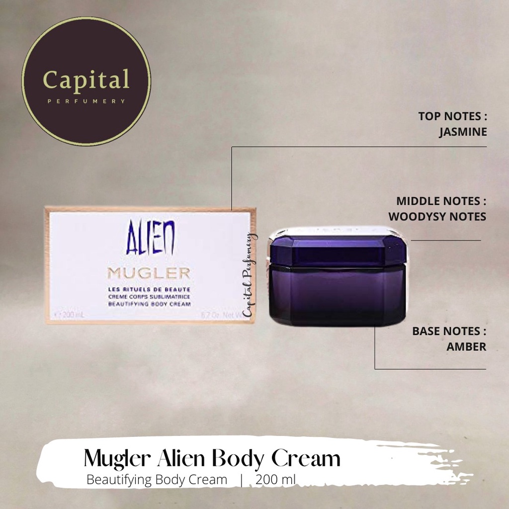 Jual Mugler Alien Body Cream 200 ml Shopee Indonesia