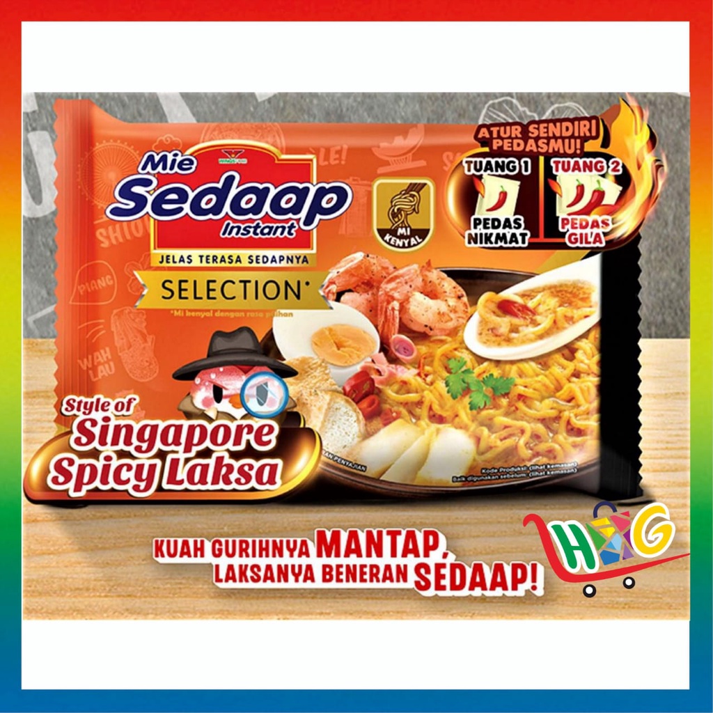 Jual Mie Sedaap Singapore Spicy Laksa Indonesia