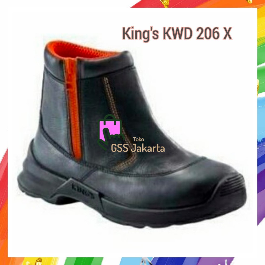 Jual Sepatu Safety Kerja Kings KWD 206 X Safety Shoes KWD206 King's