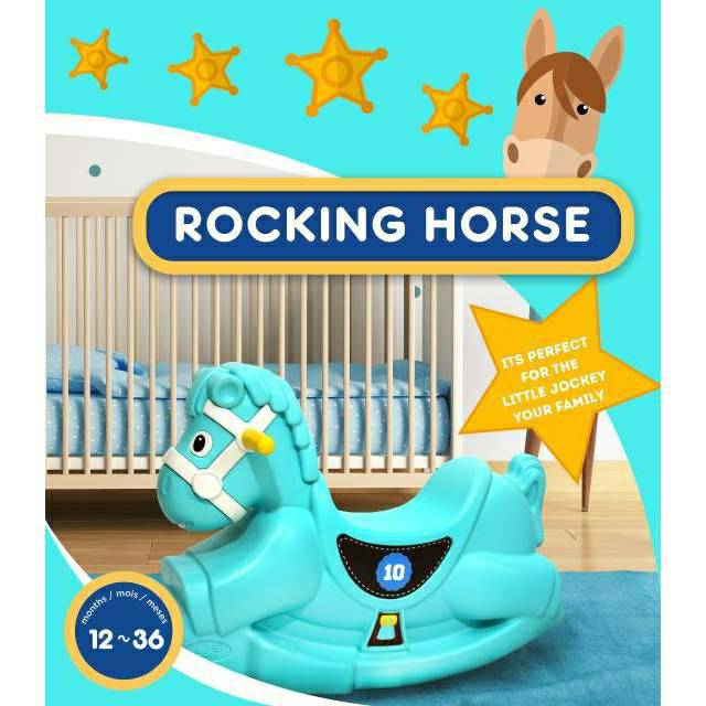 Jual Labeille Rocking Horse Pony Kc007 Mainan Kuda Jungkat Jungkit | Shopee Indonesia