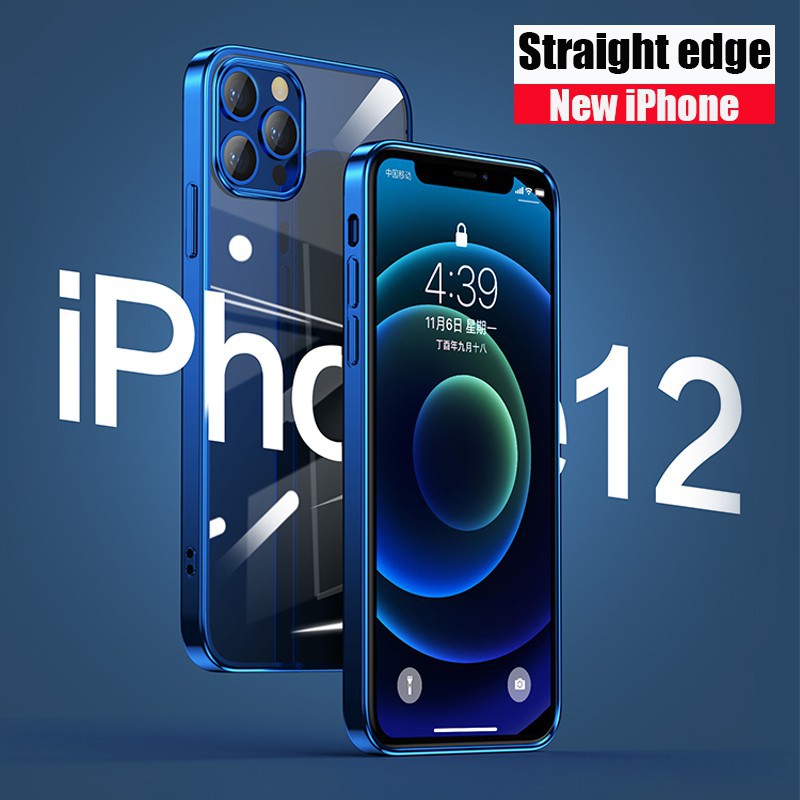 Casing IPhone 13 Square Plating Soft Case iPhone TPU