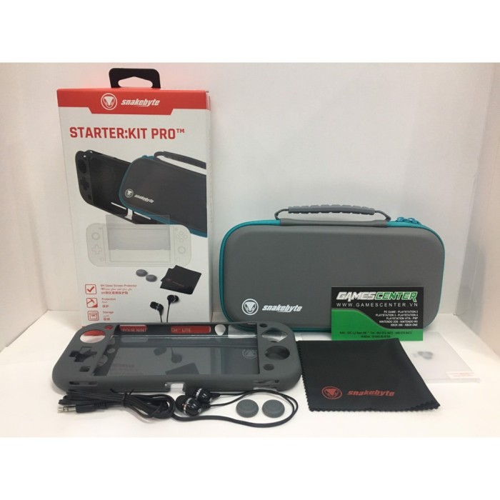 Jual Nintendo Switch Lite Snakebyte Starter Kit Pro 6 In 1 Acc Pack | Shopee Indonesia