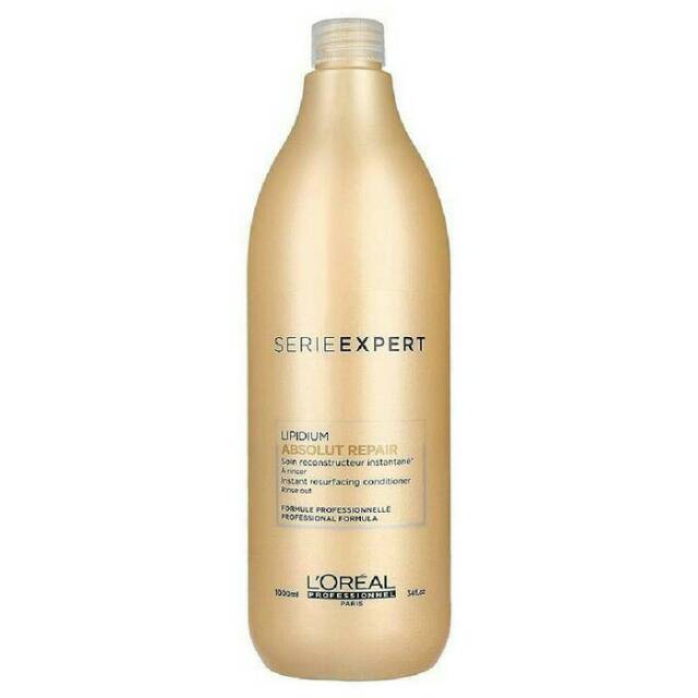 Jual Loreal Serie Expert Absolut Repair Lipidium Conditioner 1000 Ml | Shopee Indonesia