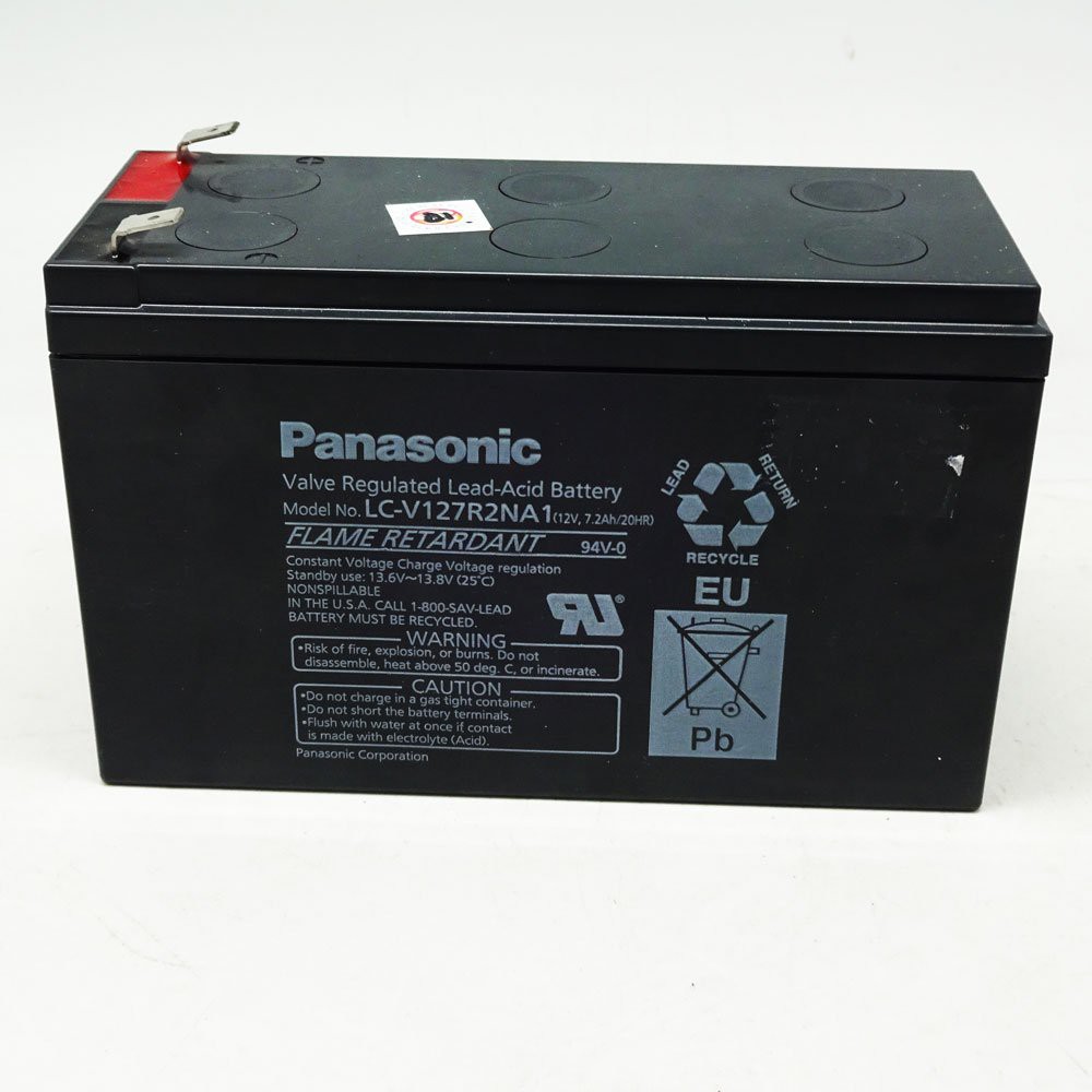 Panasonic Aki Kering Accu Kering 12 v 12 volt 7.2 Ampere