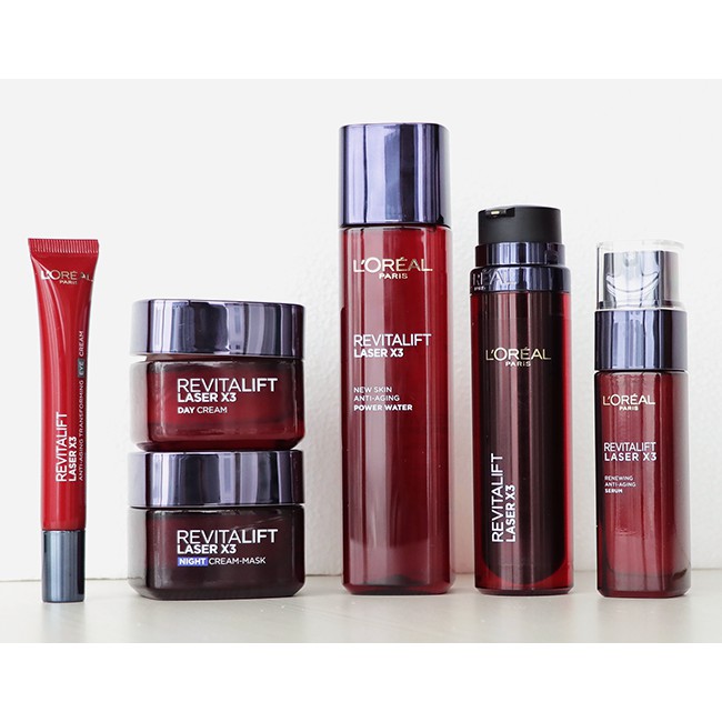 Jual L'oreal Paris Dermo Expertise Revitalift Laser X3 Power Water - 175 Ml | Shopee Indonesia