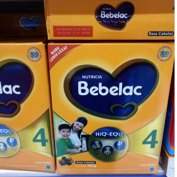 Jual ღprodukmurahღ Bebelac 4 Rasa Coklat 400 Gram ³ | Shopee Indonesia