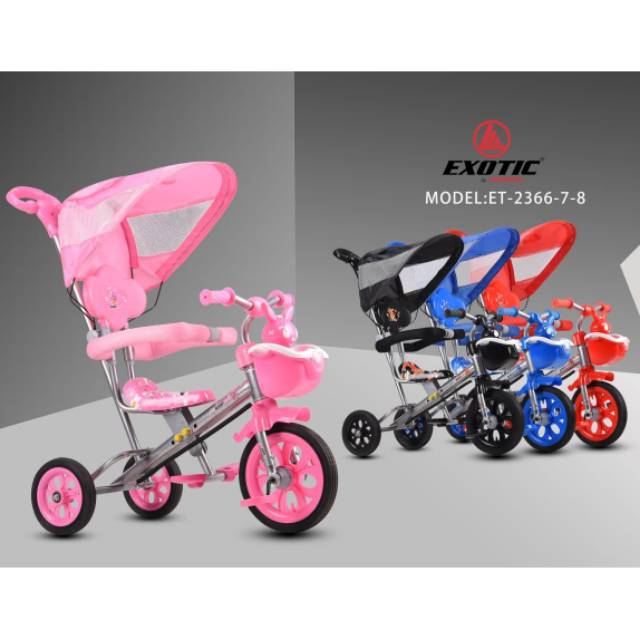 Sepeda Roda Tiga Merk Exotic Sepeda Lipat