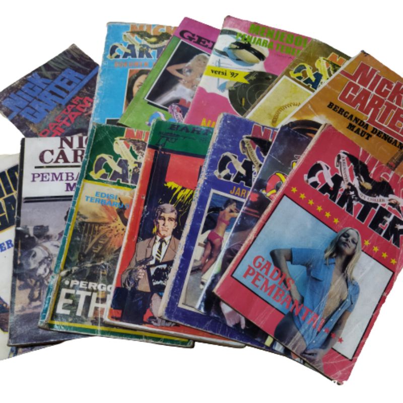 NOVEL DETEKTIF NICK CARTER LANGKA Shopee Indonesia