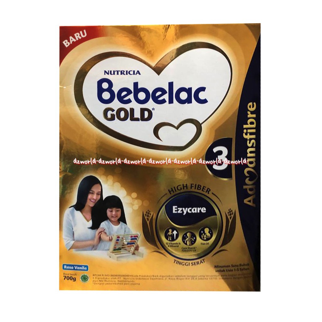 Jual Nutricia Bebelac 3 Gold Rasa Vanila 700Gr Susu Bubuk Untuk Mendukung Pertumbuhan Anak 1-5 Tahun | Shopee Indonesia