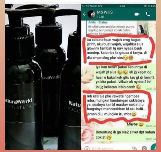 Jual Sabun Coklat Naturaworld | Shopee Indonesia