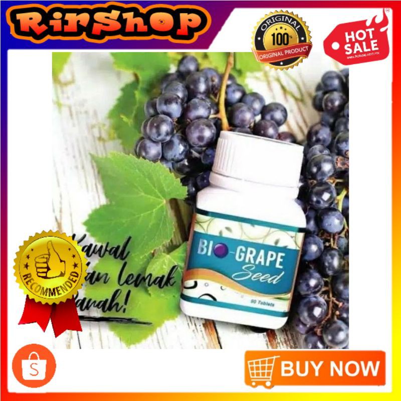Jual Bio Grape Seed Raja nya Anti Oksidan Original 100 Buat Diabetes